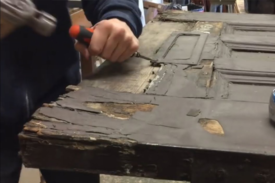 San Carlos Park-wooden-door-repair