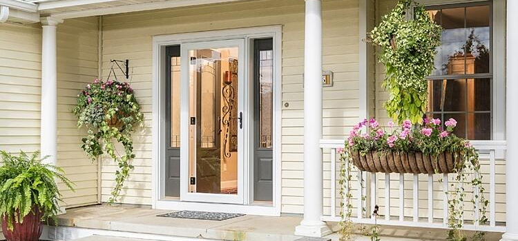 screen door installation in San Carlos Park